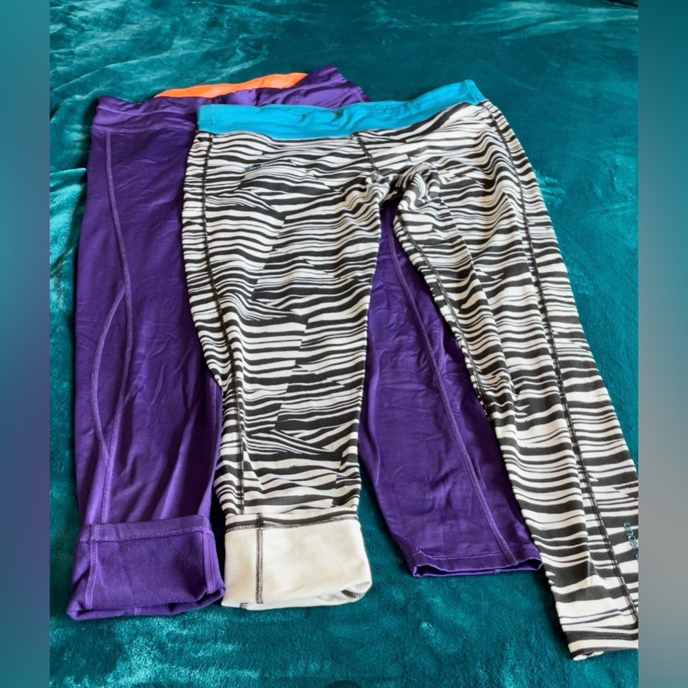 Women’s fleece-lined workout pants/LG/like new